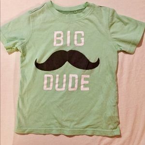 Boys "big dude" 4t Carter's t-shirt